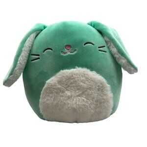 Sammy 2021 8" Squishmallow Green Bunny Fur on The Tummy & Ears Plush Stuffed Toy